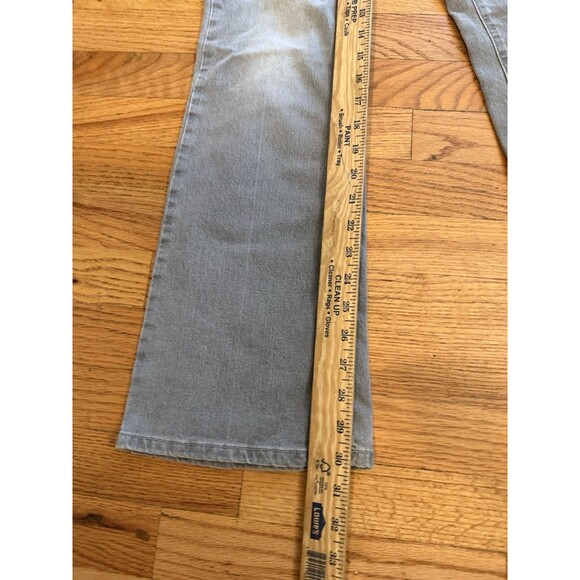 Vtg American Eagle Jeans Women's 8 Flare Low Rise Hipster Distressed Y2K 90s - Picture 4 of 6